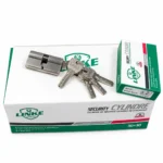 Cylindre de sécurité européen 60 mm 30/30 avec 5 clés – LINKE