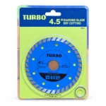 Disque diamanté à segments turbo Ø115 mm 4,5 pouces, pour coupe à sec – TURBO