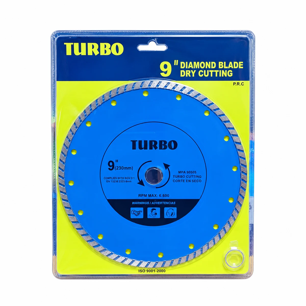 Disque diamanté à segments turbo Ø230 mm pour coupe à sec – TURBO-1 Disque diamanté à segments turbo Ø230 mm pour coupe à sec – TURBO – Image 1
