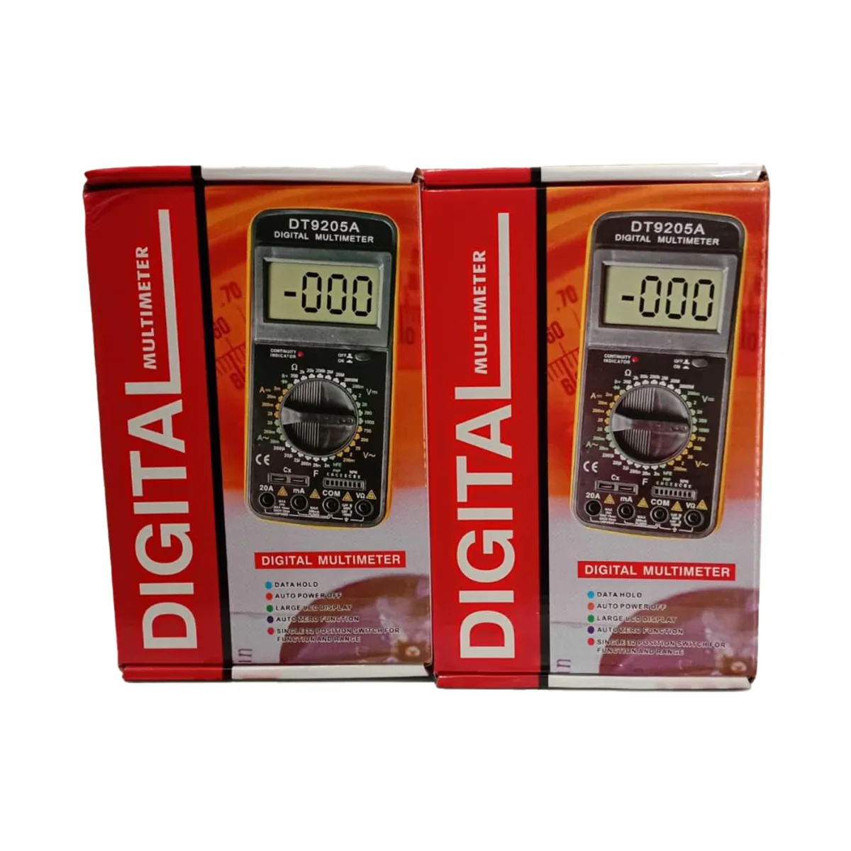 Multimètre Numérique DT9205A – Voltmètre, Ampèremètre et Ohmmètre – Digital Multimeter-1 Multimètre Numérique DT9205A – Voltmètre, Ampèremètre et Ohmmètre – Digital Multimeter – Image 1