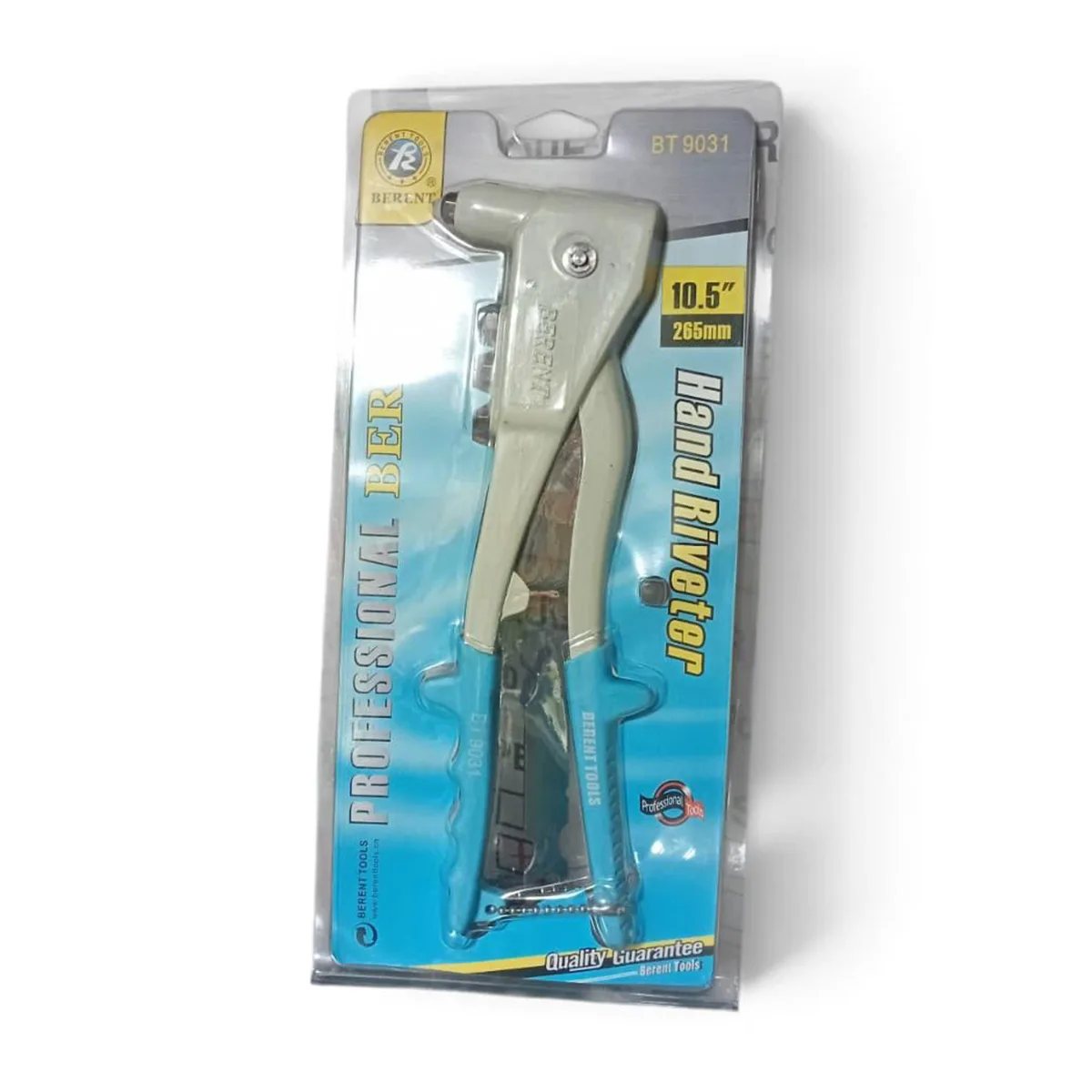Pince à Riveter Manuelle Professionnelle BT 9031 – 10,5 Pouces (265 mm) – Berent Tools-1 Pince à Riveter Manuelle Professionnelle BT 9031 – 10,5 Pouces (265 mm) – Berent Tools – Image 1