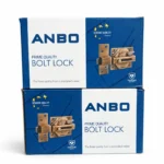 Verrou de porte à pêne coulissant type targette – ANBO