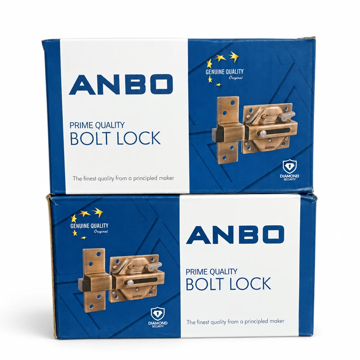 Verrou de porte à pêne coulissant type targette – ANBO-1 Verrou de porte à pêne coulissant type targette – ANBO – Image 1
